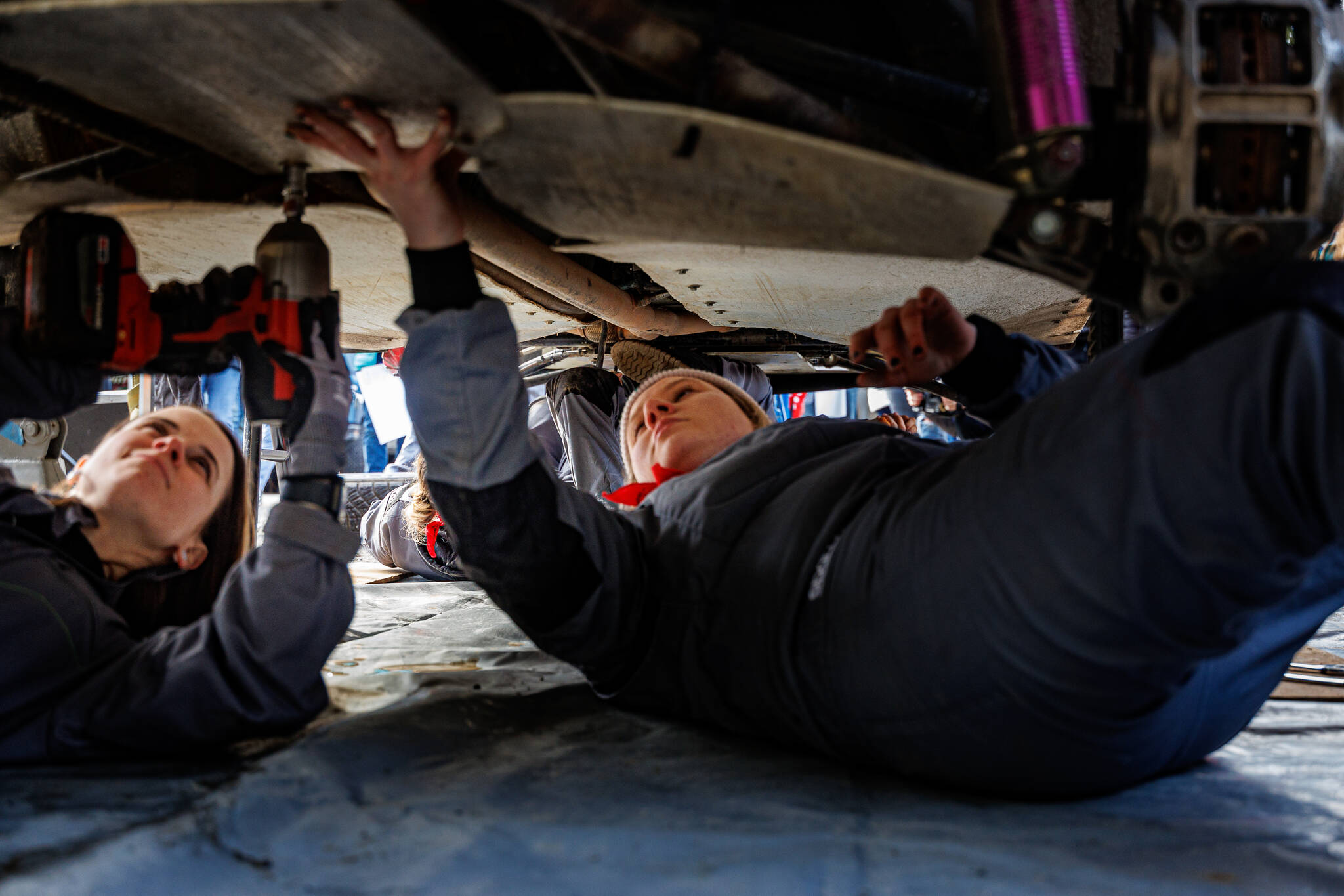 Workshop at the Women in Motorsports summit. Photo courtesy of Karl Noakes